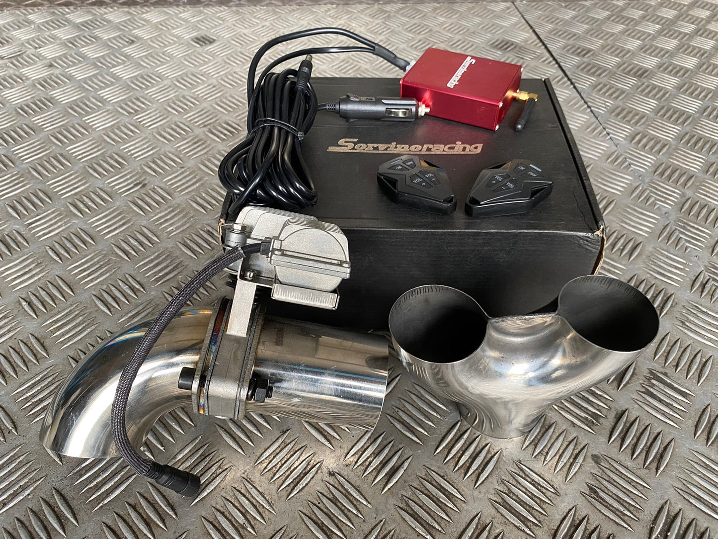 Kit Valvola da 63’mm con biforcazione Y e pulsante