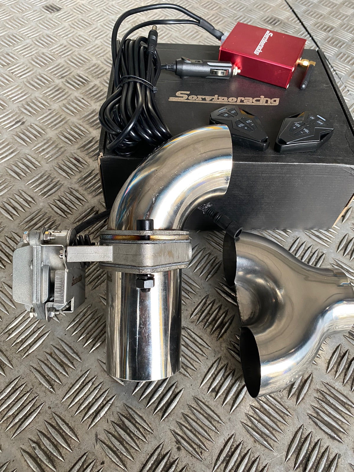 Kit Valvola da 63’mm con biforcazione Y e pulsante