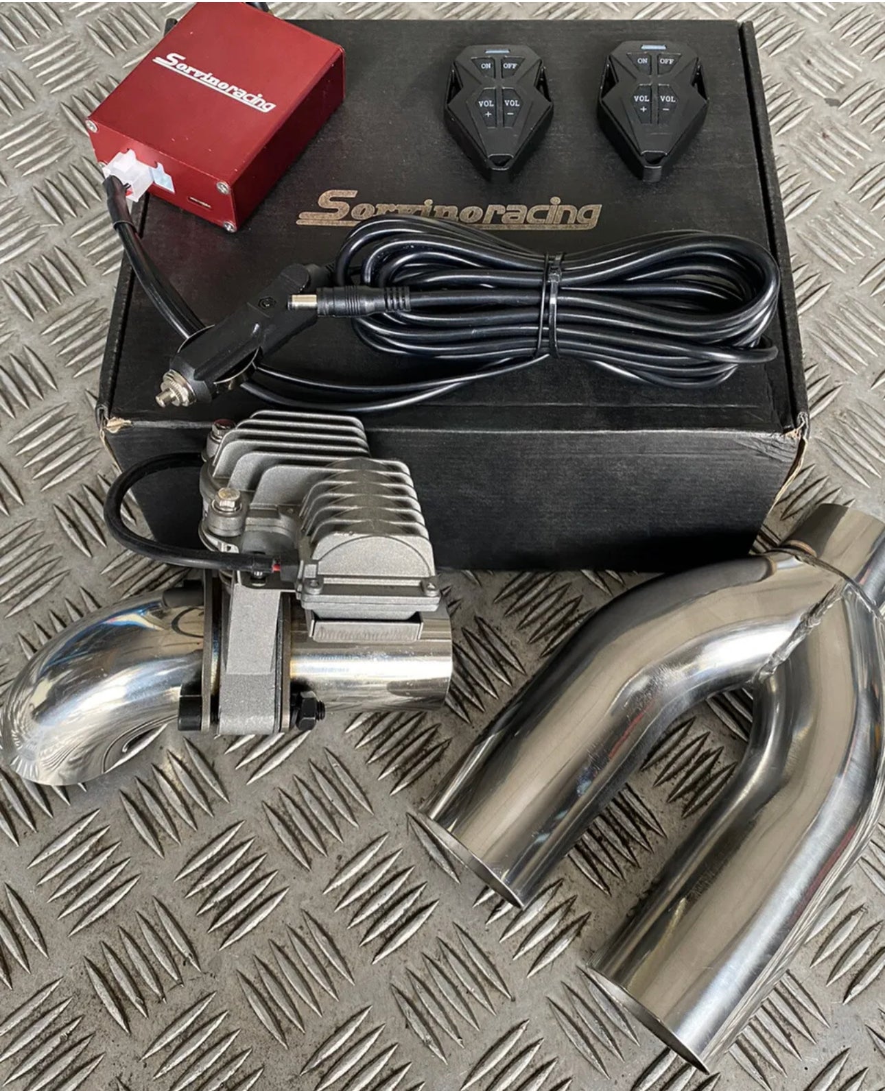 KIT VALVOLA DA 51mm con Y BIFORCAZIONE