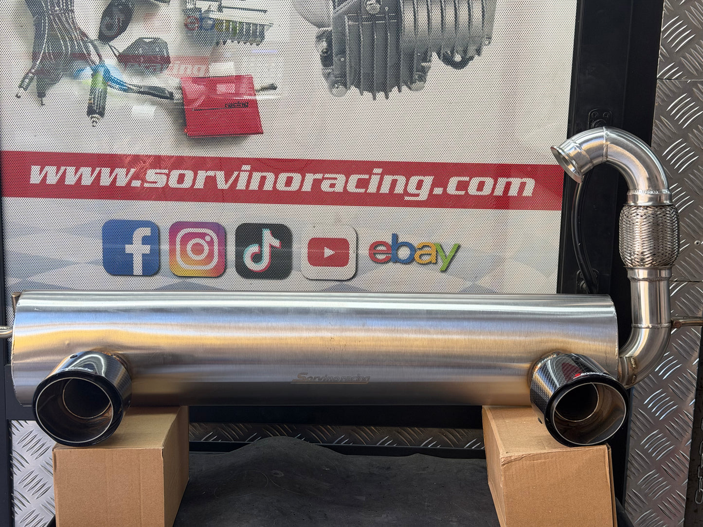 SMART 453 terminali Carbon look