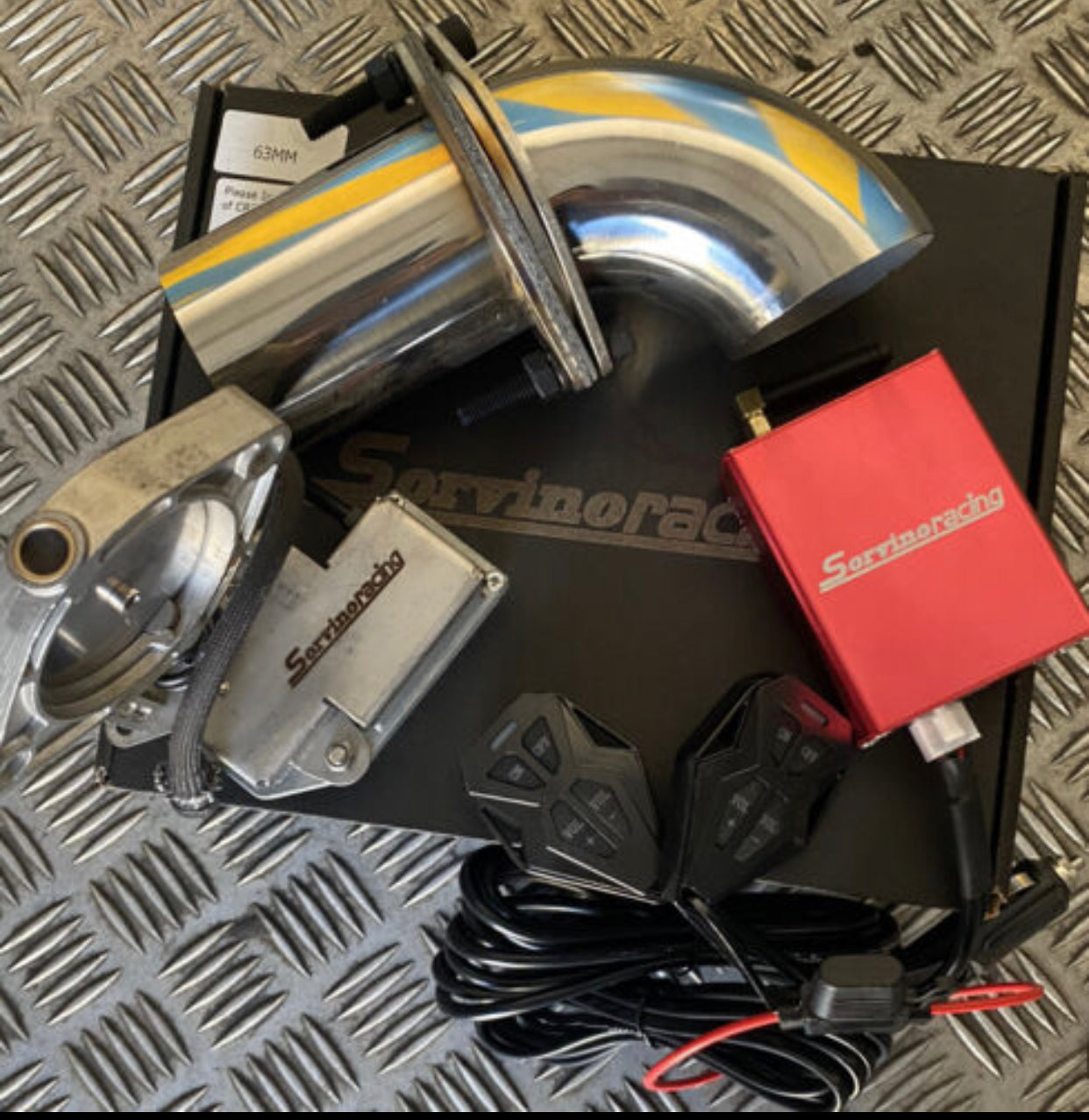 VALVOLA DI SCARICO DA 63mm kit completo