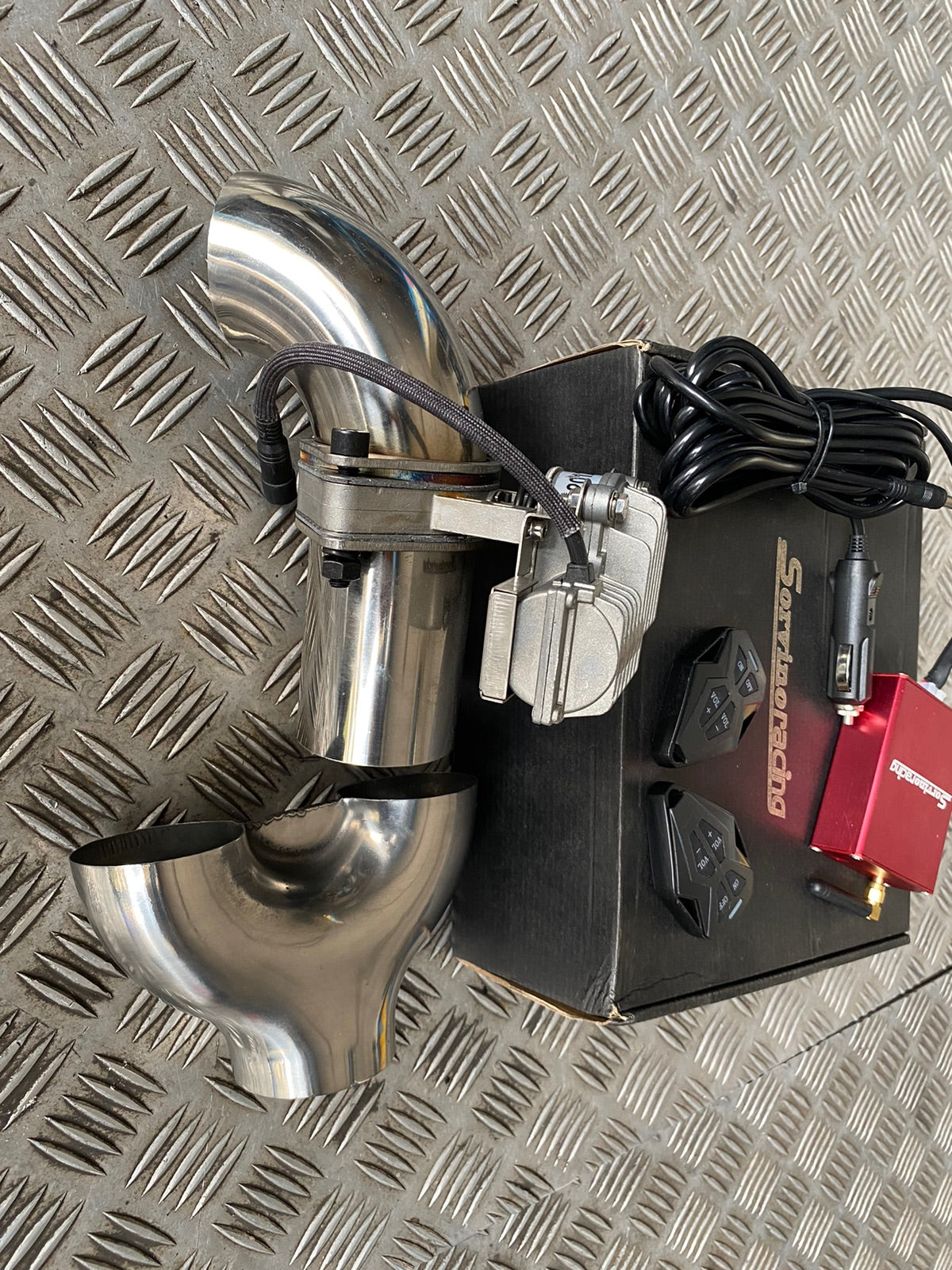 Kit Valvola da 63’mm con biforcazione Y e pulsante