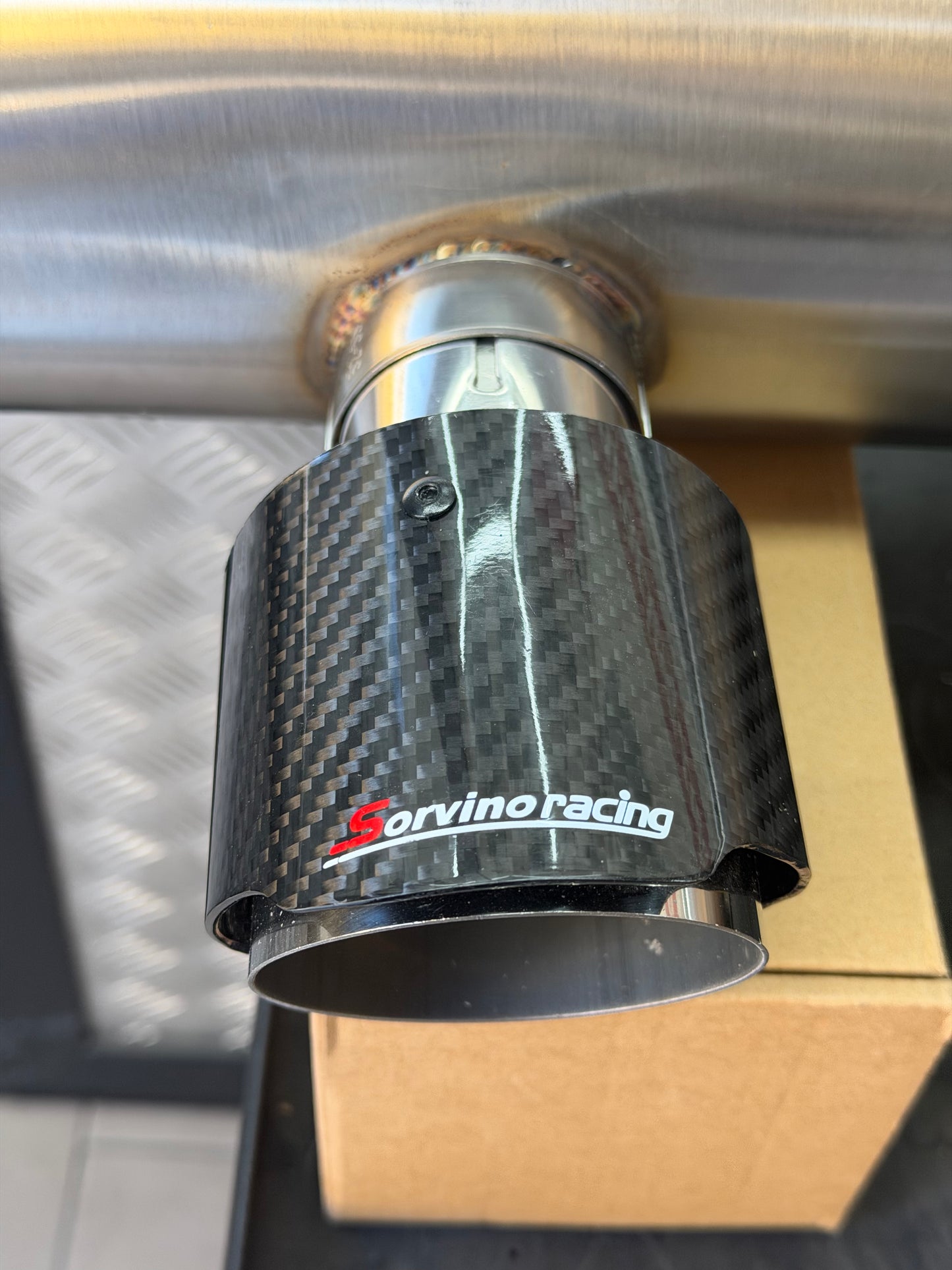 SMART 453 terminali Carbon look